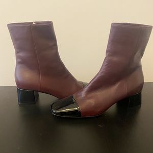 Gianvito Rossi Cap Toe Ankle Boots